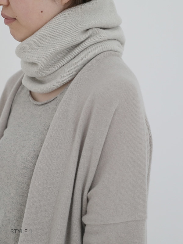 evam eva グレー ネックウォーマー 楽天市場】evam eva(エヴァムエヴァ)cashmere neck warmer 5colormade