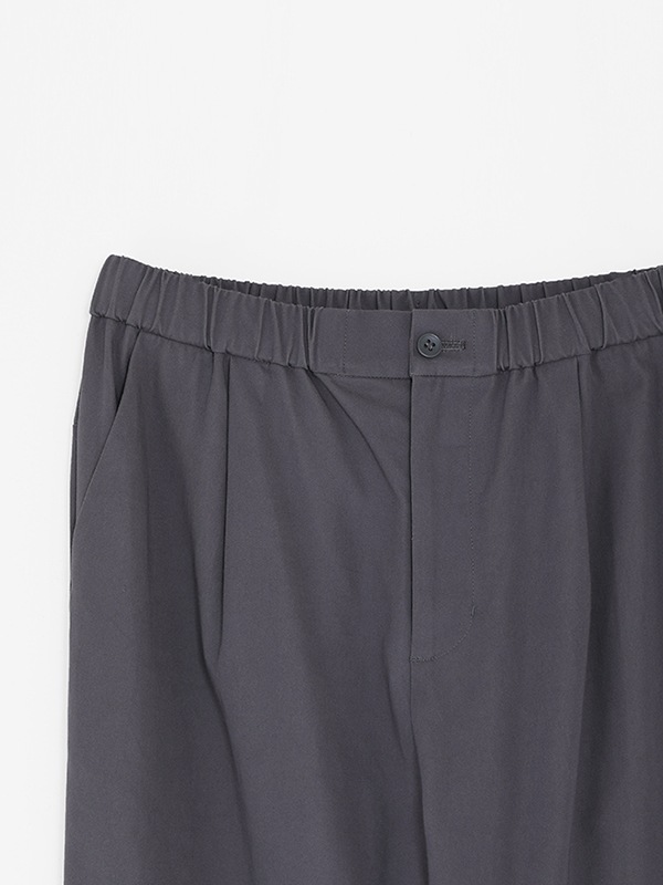 cotton tuck pants [men's]