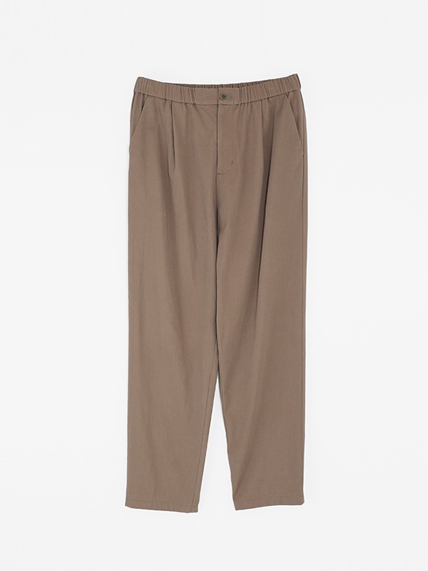 cotton tuck pants [men's]