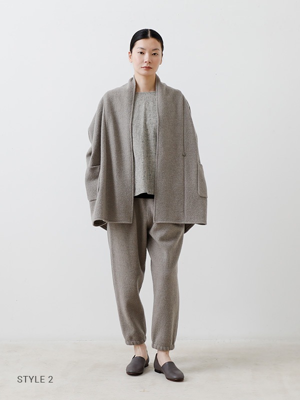 evam eva｜press wool robe｜ladies',outer