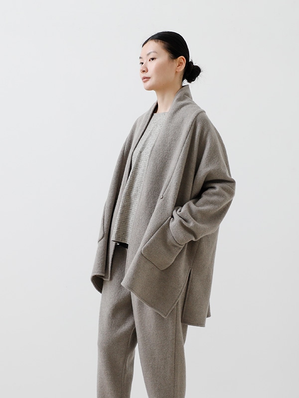 evam eva｜press wool robe｜ladies',outer