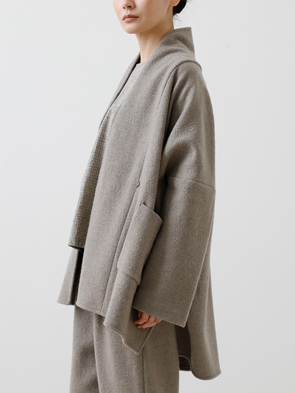 evam eva｜press wool robe｜ladies',outer