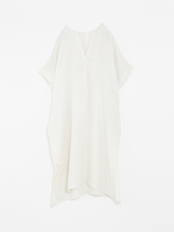 evam eva｜linen poncho ｜ladies',one-piece