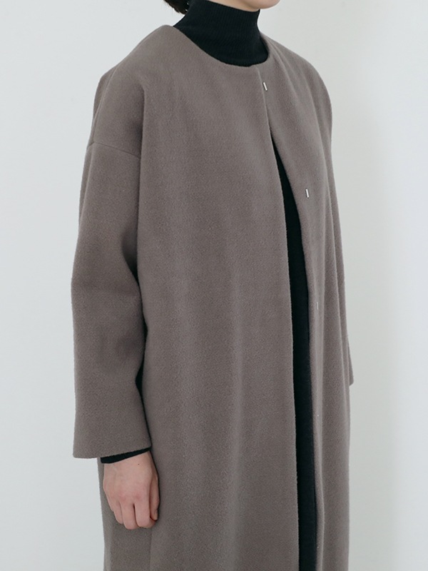 gray wool coat
