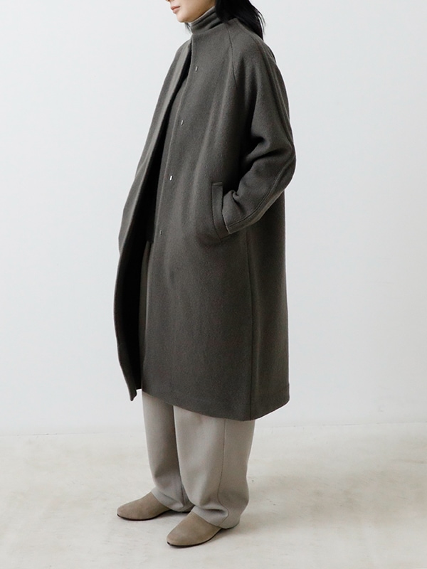 ジャケット・アウター evam eva press wool coat evam eva|press wool raglan coat|ladies',outer
