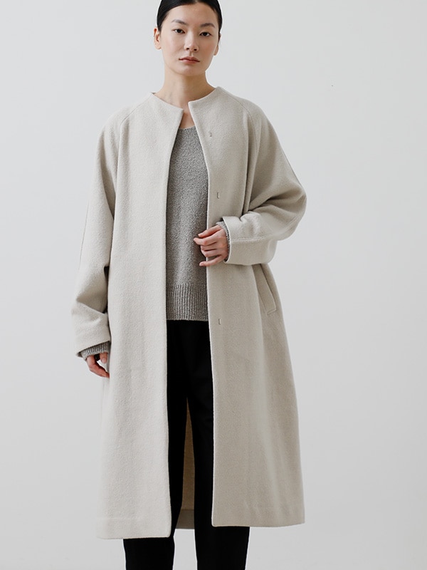 evam eva｜press wool raglan coat｜ladies',outer