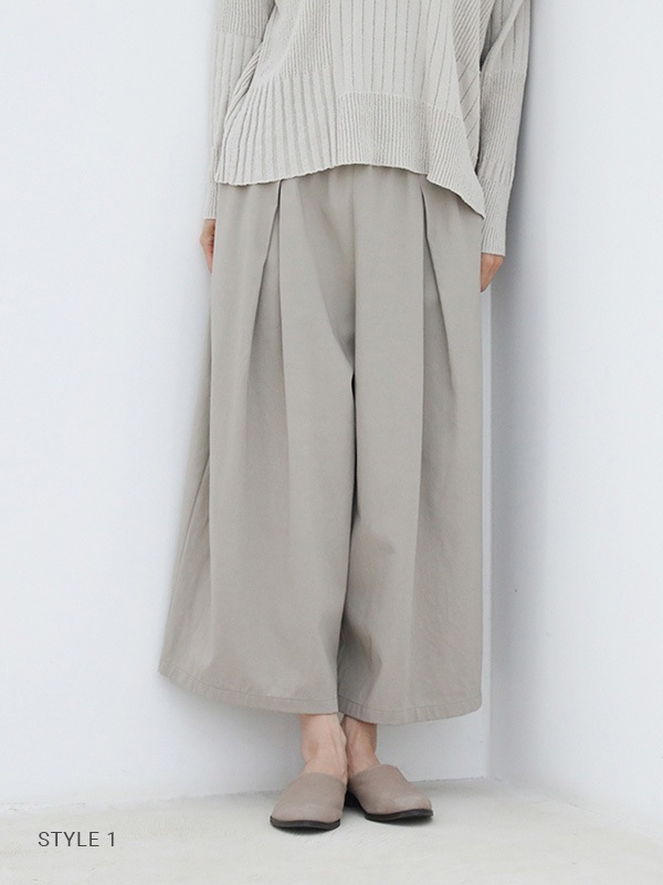 evam eva｜cotton culottes｜すべての商品