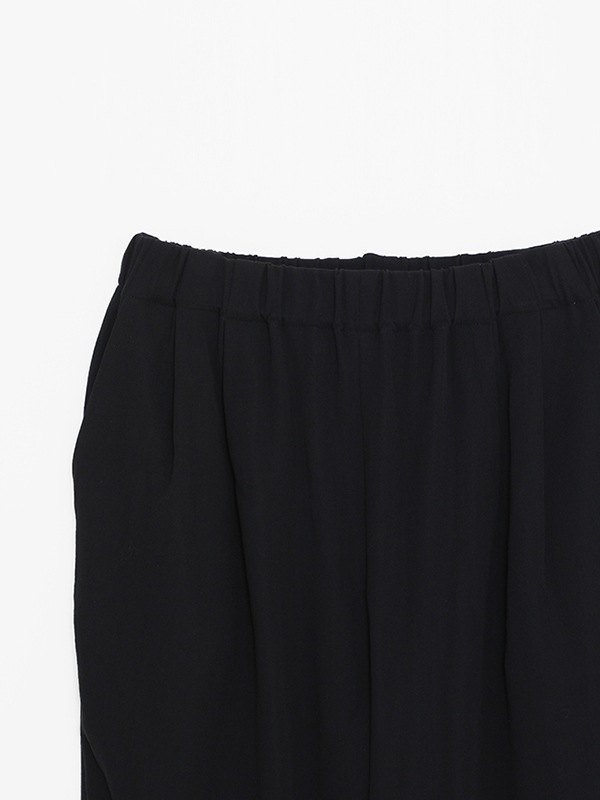 cotton tuck pants