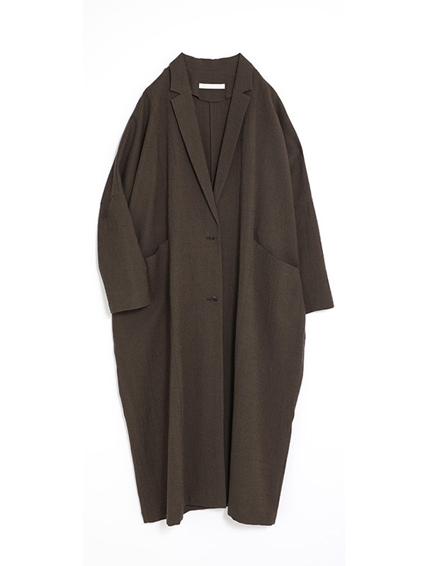 wool long jacket