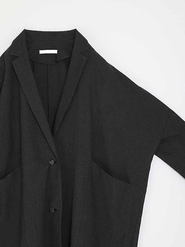 wool long jacket