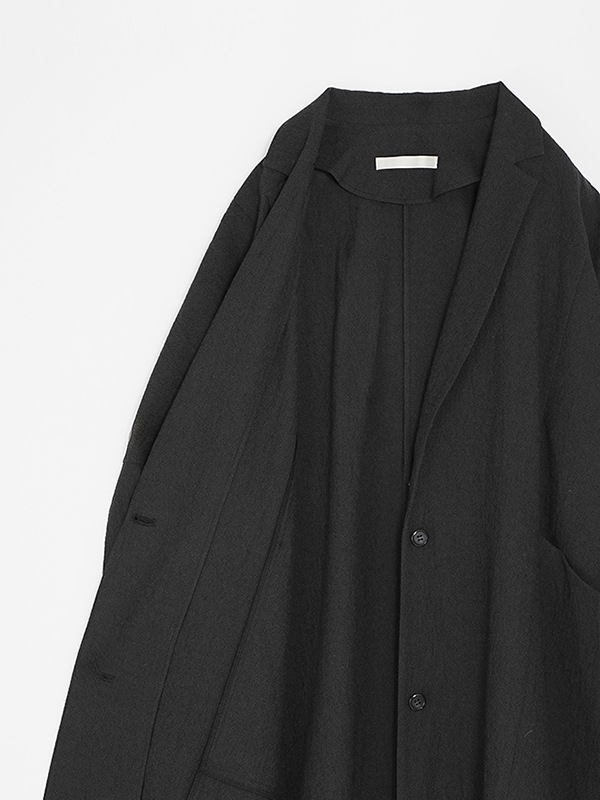 wool long jacket