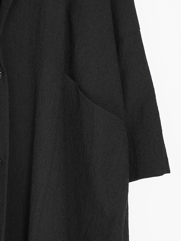 wool long jacket