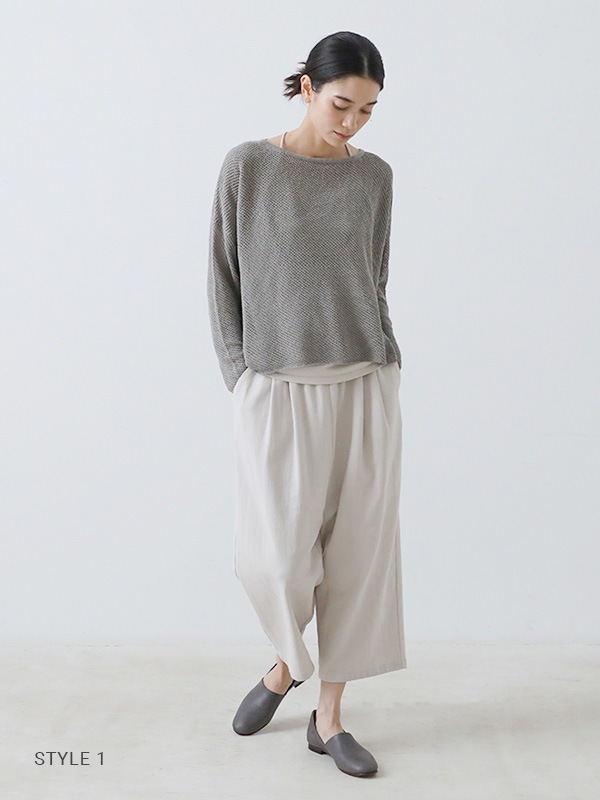 dry silk pullover 