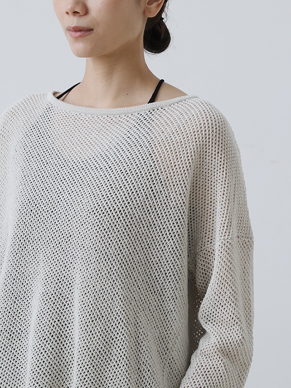 dry silk pullover 