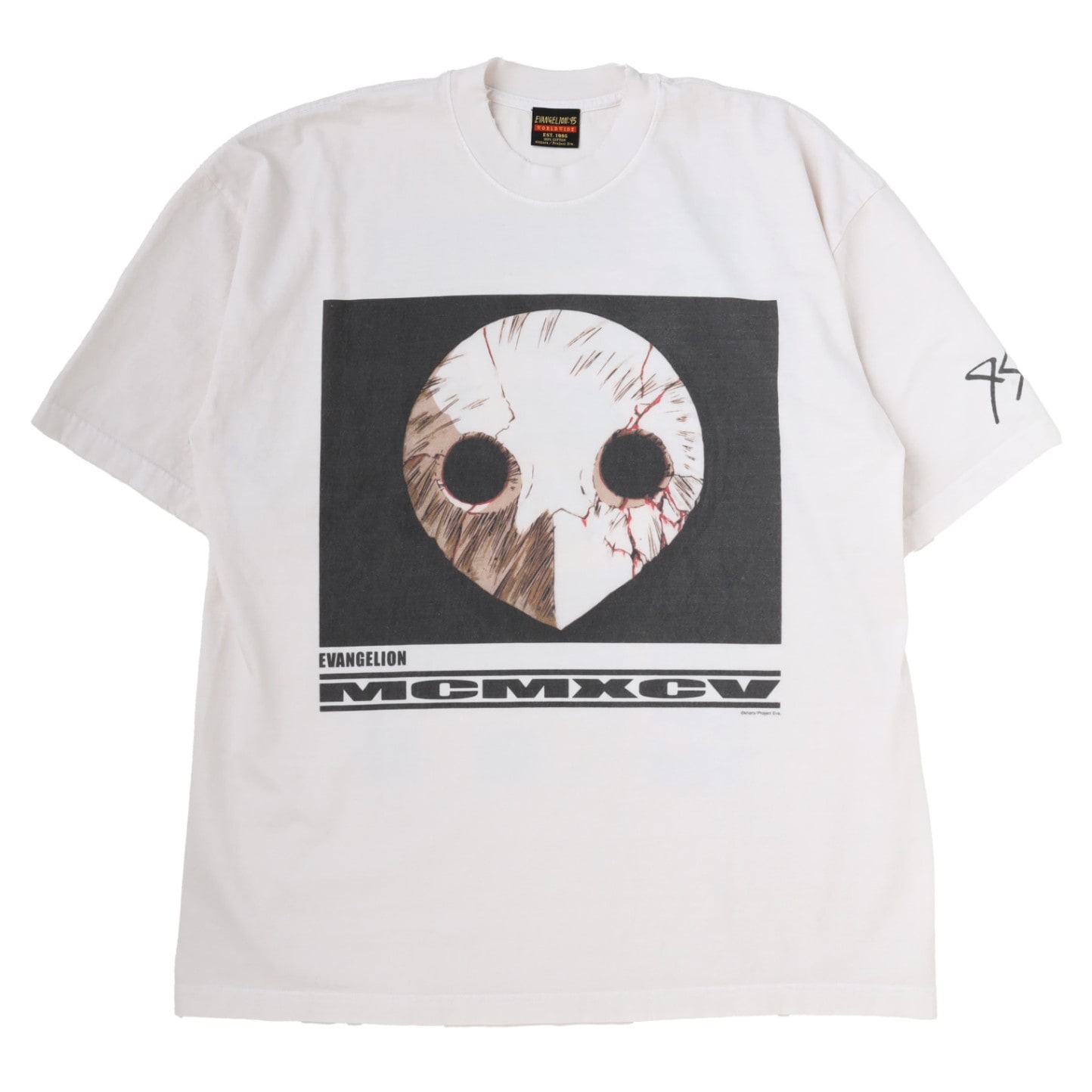 EVANGELION:95 0002 T-Shirt ホワイト/L 新品未開封 0002 T-Shirt（WHITE） | T-SHIRT / CUTSEW | EVANGELION:95