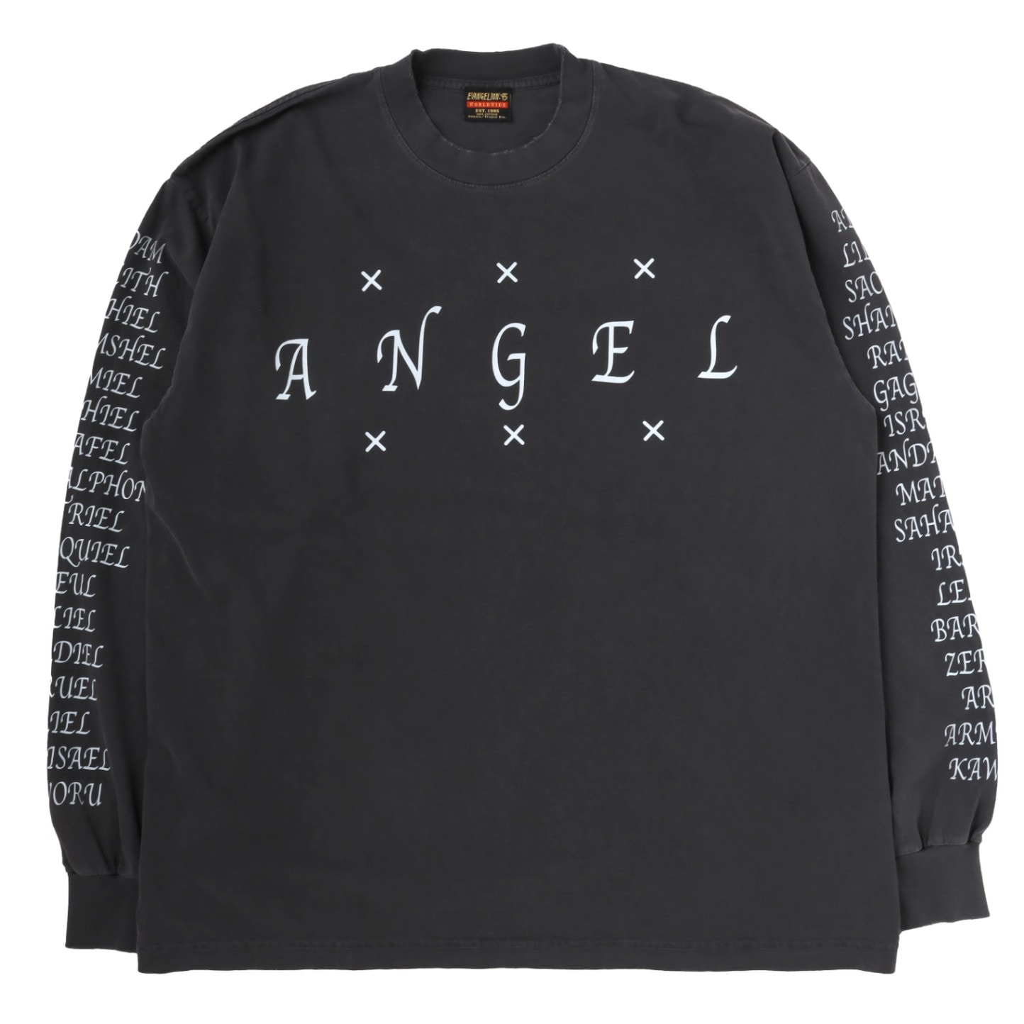 EVANGELION:95 ダメージスウェット L ブラック EVANGELION:95 ダメージスウェット L ブラック 0013 Cutsew