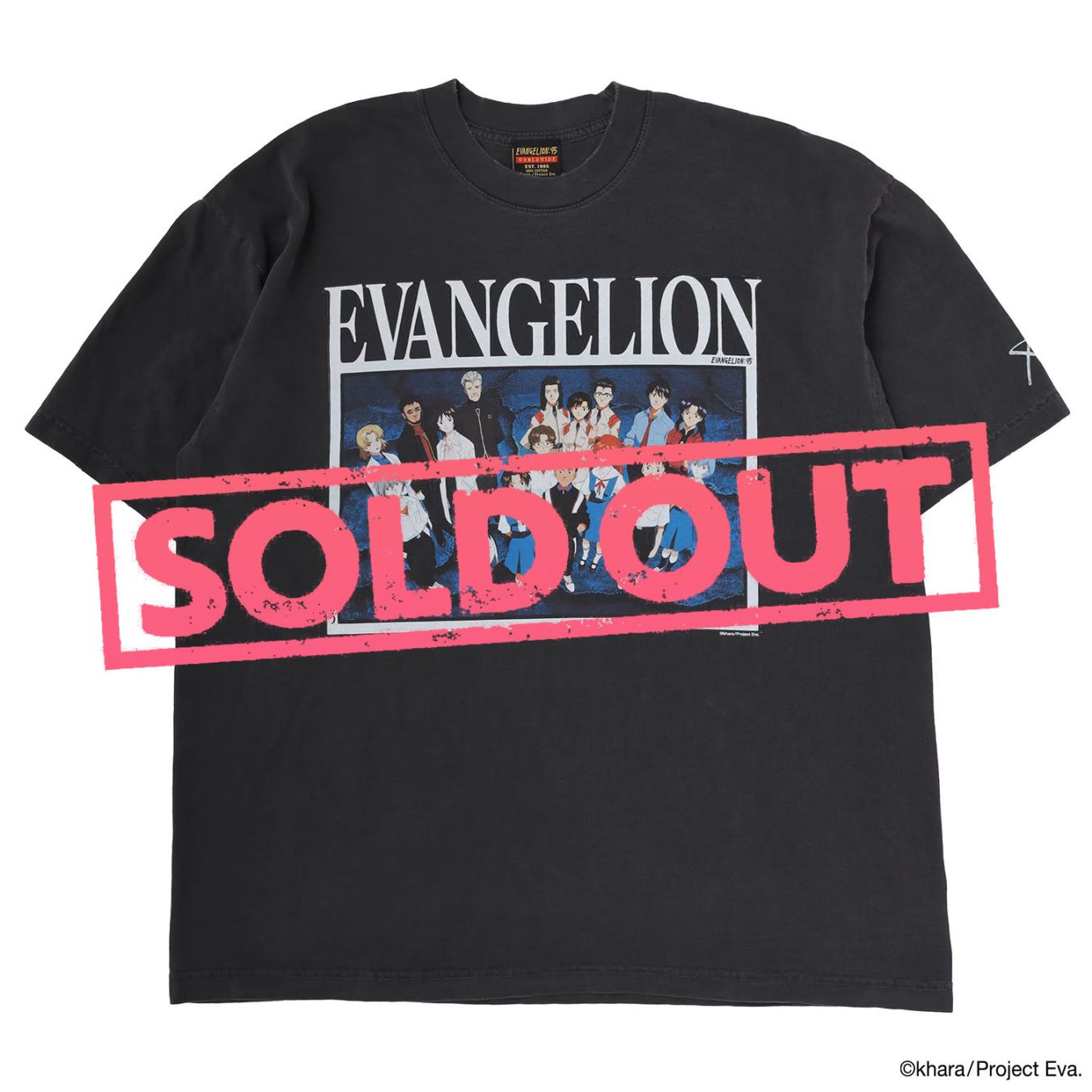0096 T-Shirt（BLACK）