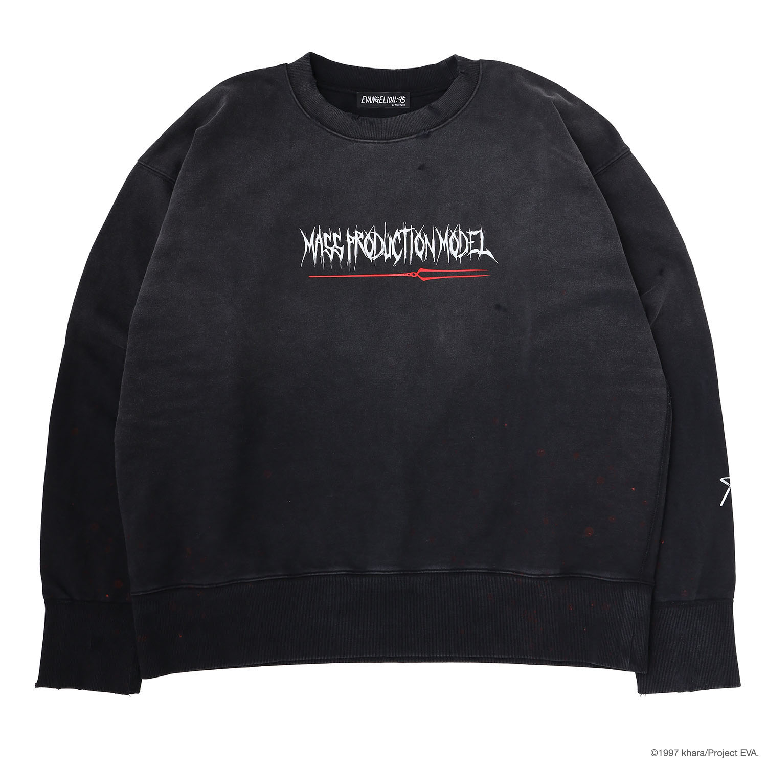 0113 Sweat（BLACK） | T-SHIRT / CUTSEW | EVANGELION:95 Online Store