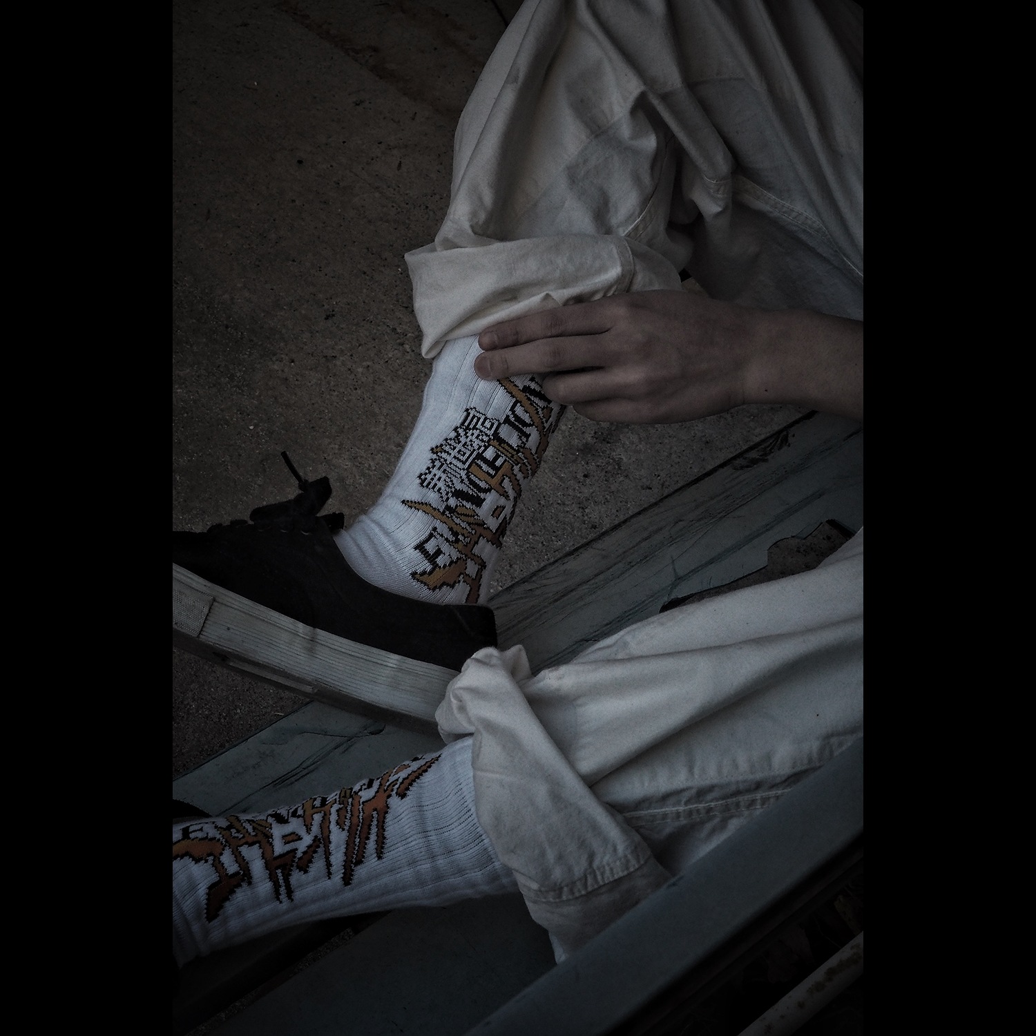 0009 Socks（BLACK）