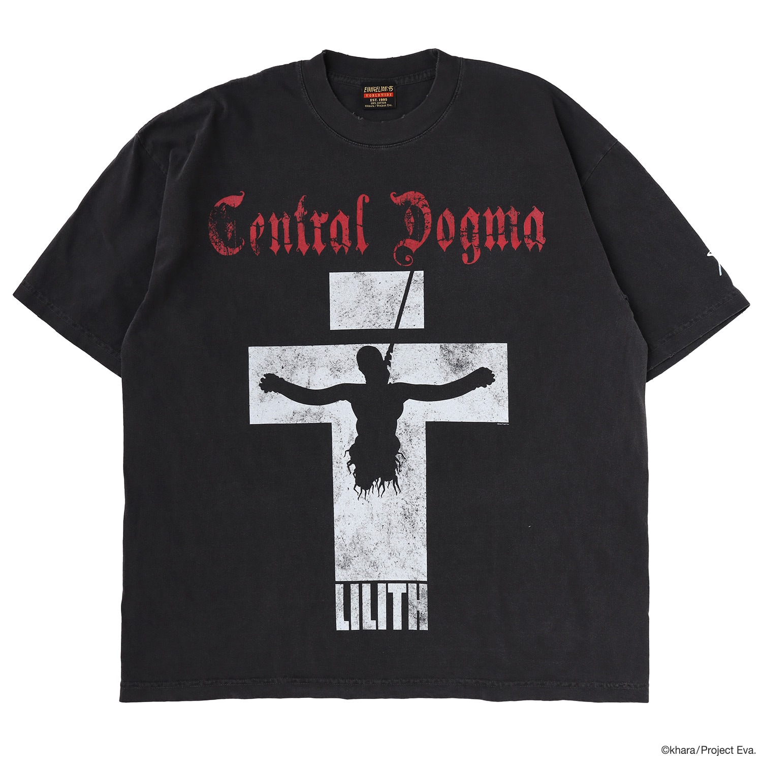 0106 T-Shirt（BLACK） | T-SHIRT / CUTSEW | EVANGELION:95 Online Store
