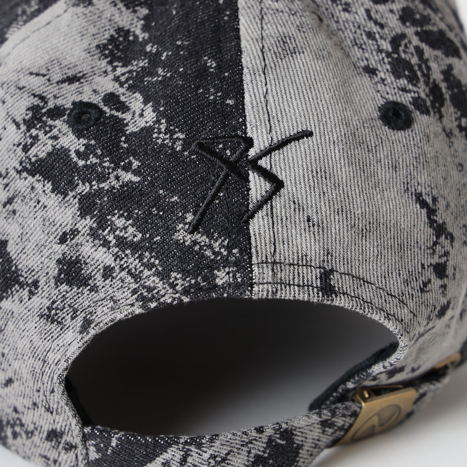 0017 Denim Cap（BLACK）