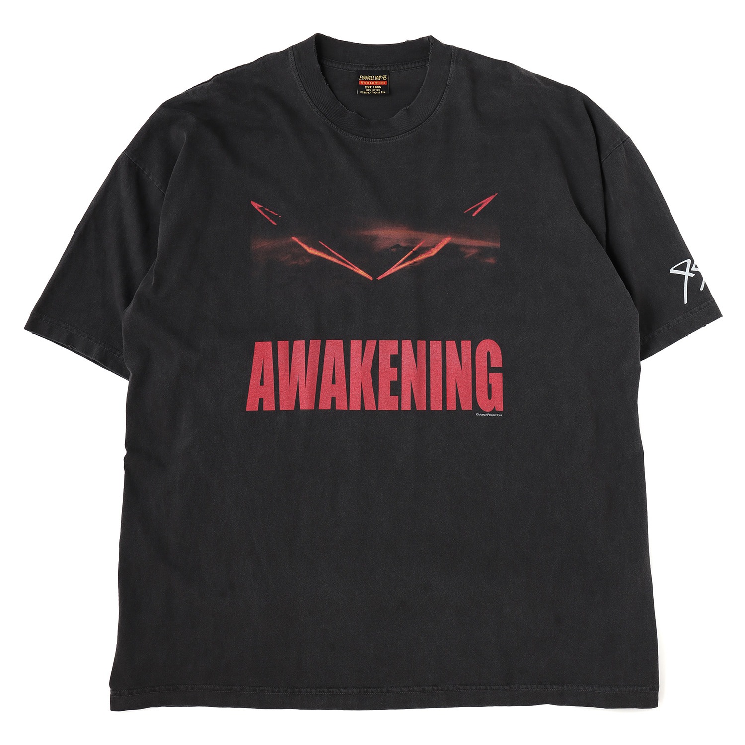 EVANGELION:95 ダメージスウェット L ブラック EVANGELION:95】0005 Sweat/BLACK(M BLACK): ファッション