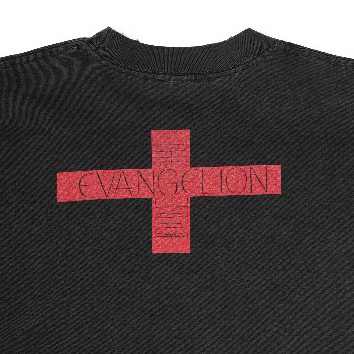 Lサイズ　EVANGELION:95 0019 T-Shirt　エヴァンゲリオン EVANGELION:95】0019 T-Shirt/BLACK(M BLACK): ファッション