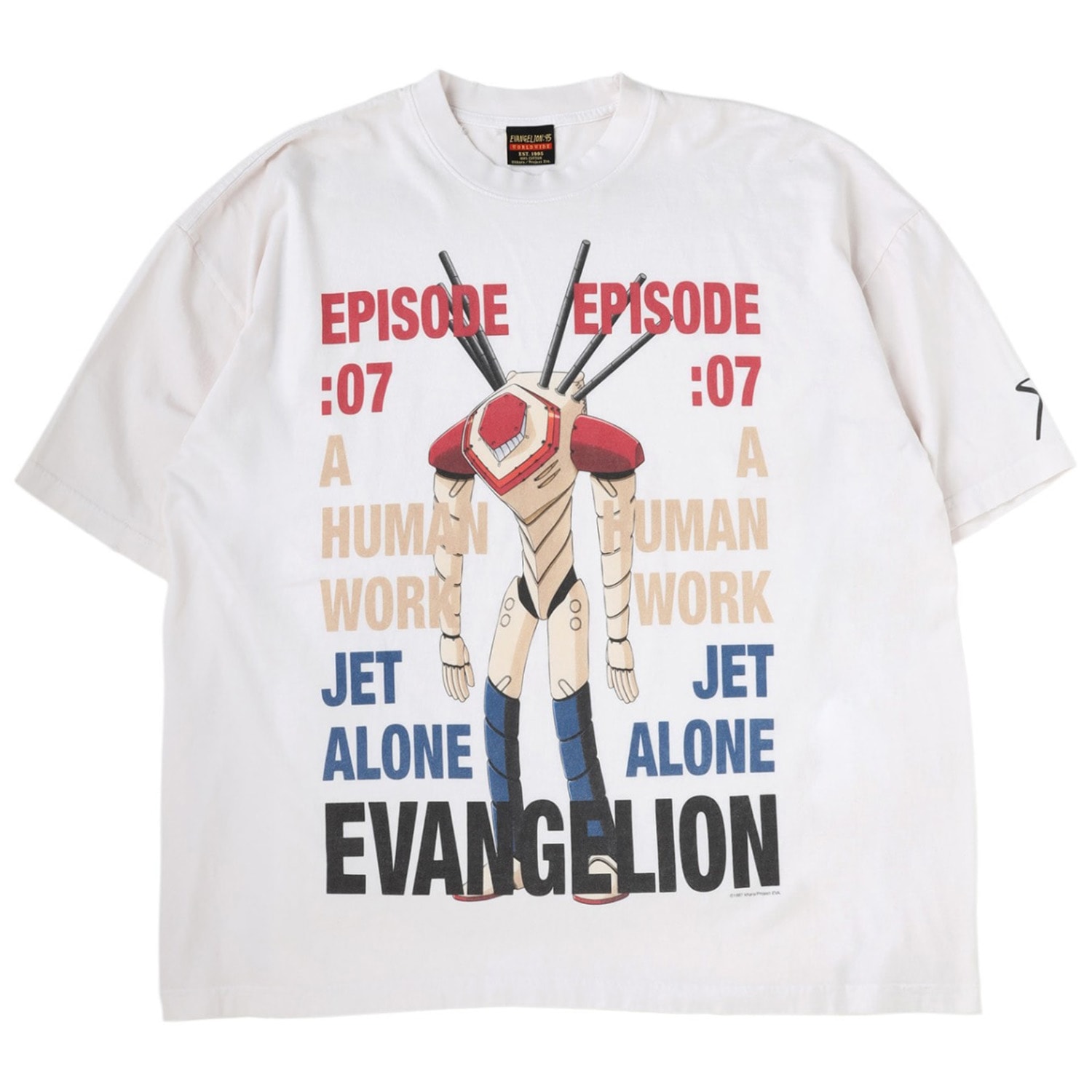EVANGELION:95 0002 T-Shirt ホワイト/L 新品未開封 0002 T-Shirt（WHITE） | T-SHIRT / CUTSEW | EVANGELION:95
