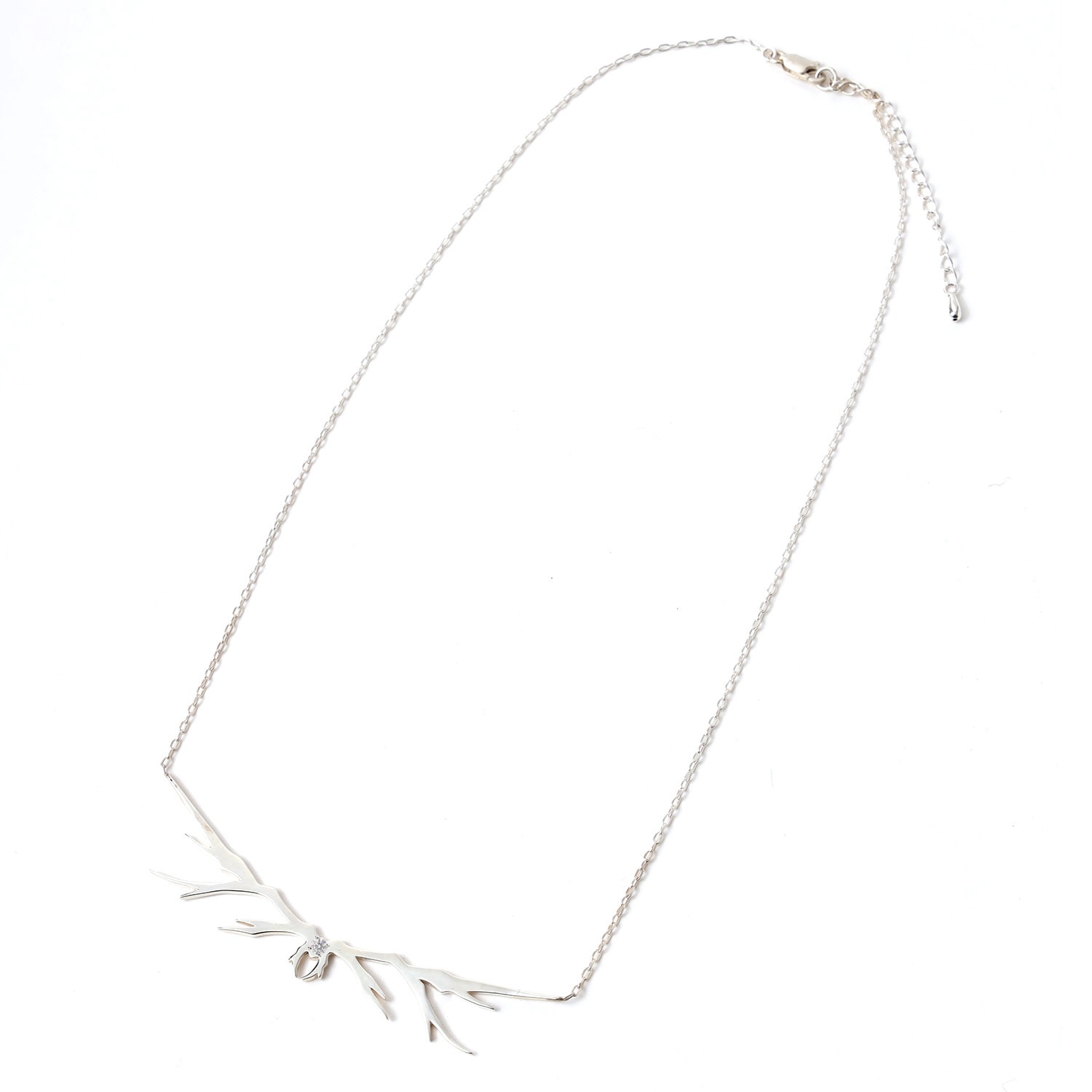 0028 Neckless（SILVER with diamonds）