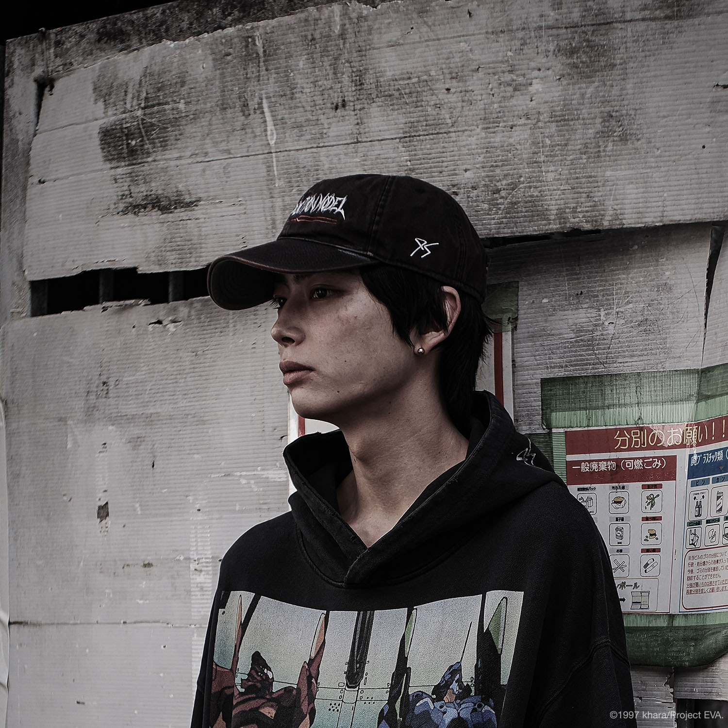 0124 Cap（BLACK）