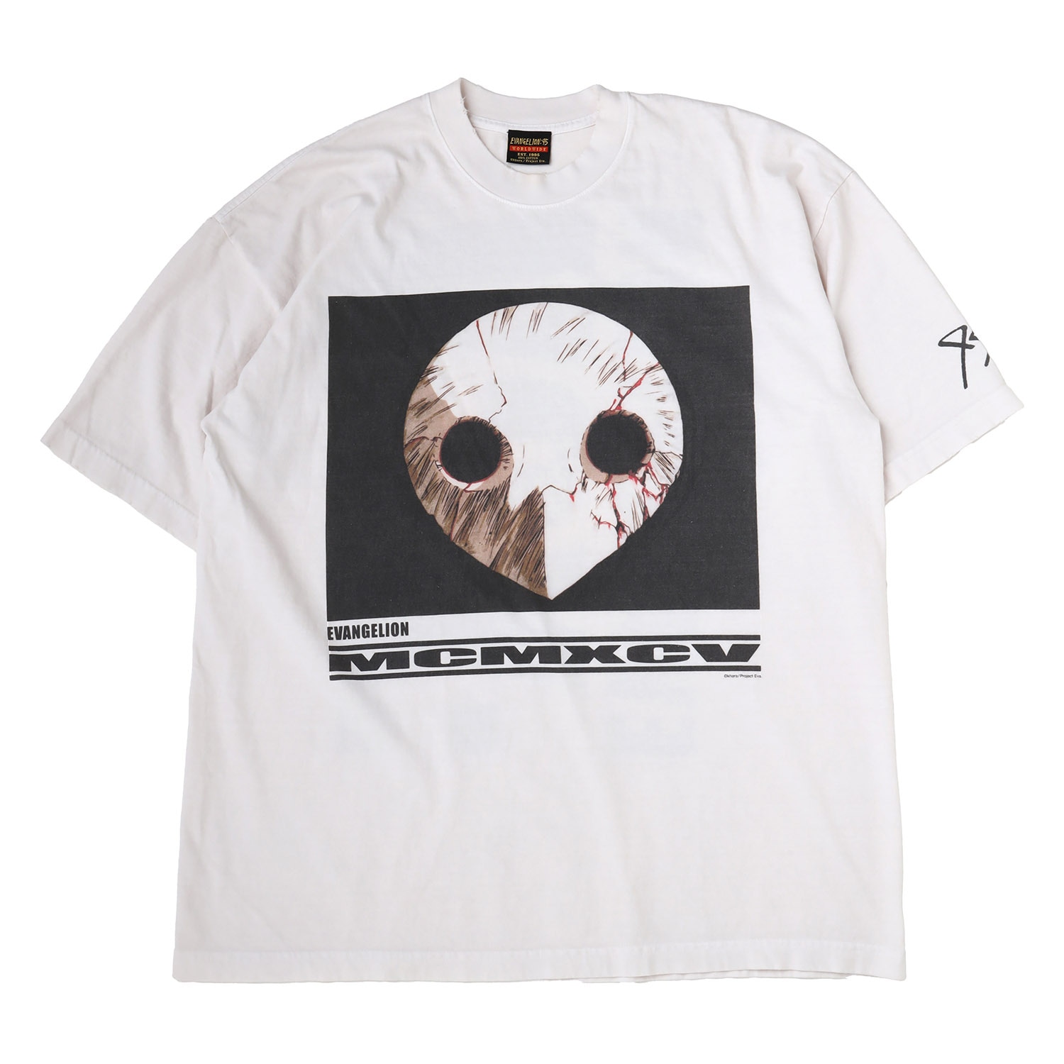 0043 T-Shirt（WHITE） | T-SHIRT / CUTSEW | EVANGELION:95