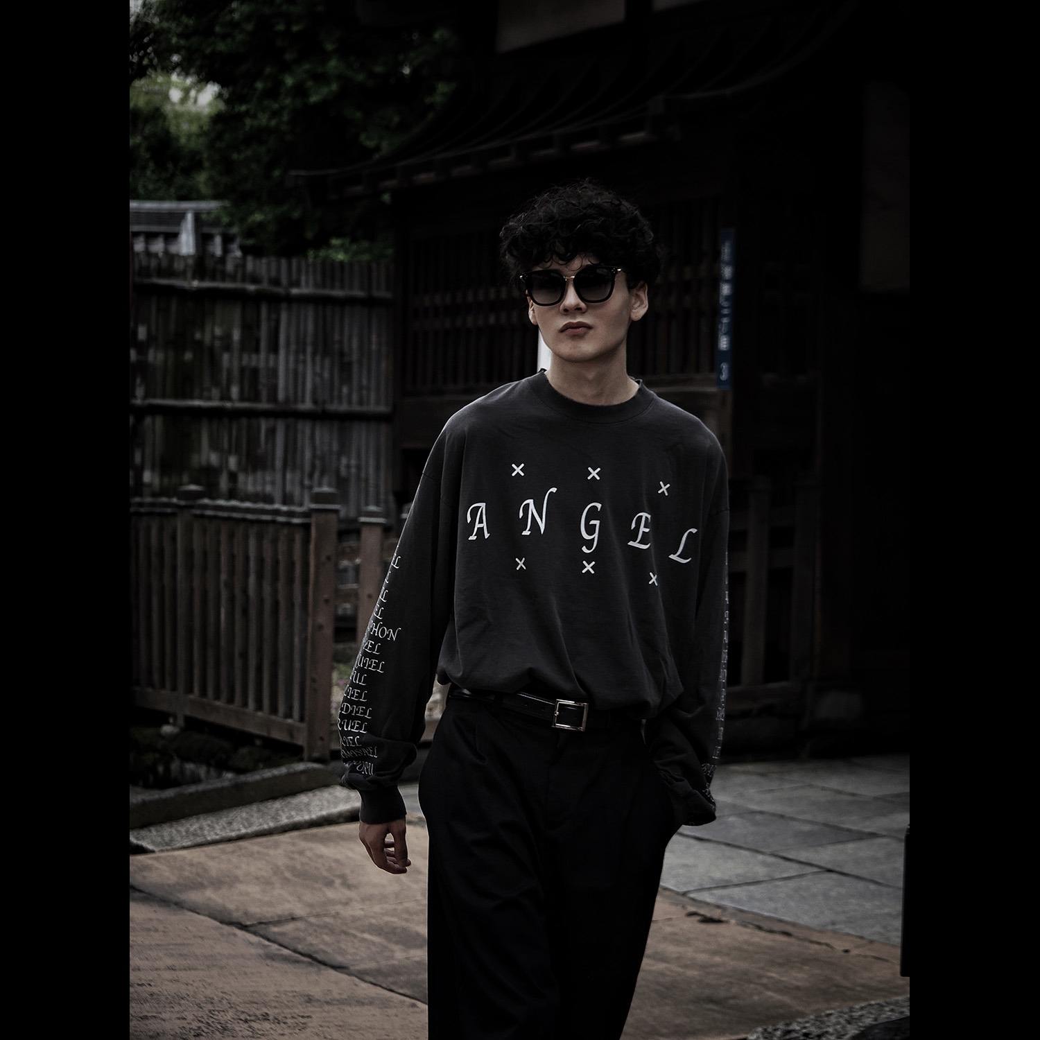 EVANGELION:95 ダメージスウェット L ブラック 0050 Cutsew（BLACK） | T-SHIRT / CUTSEW | EVANGELION:95