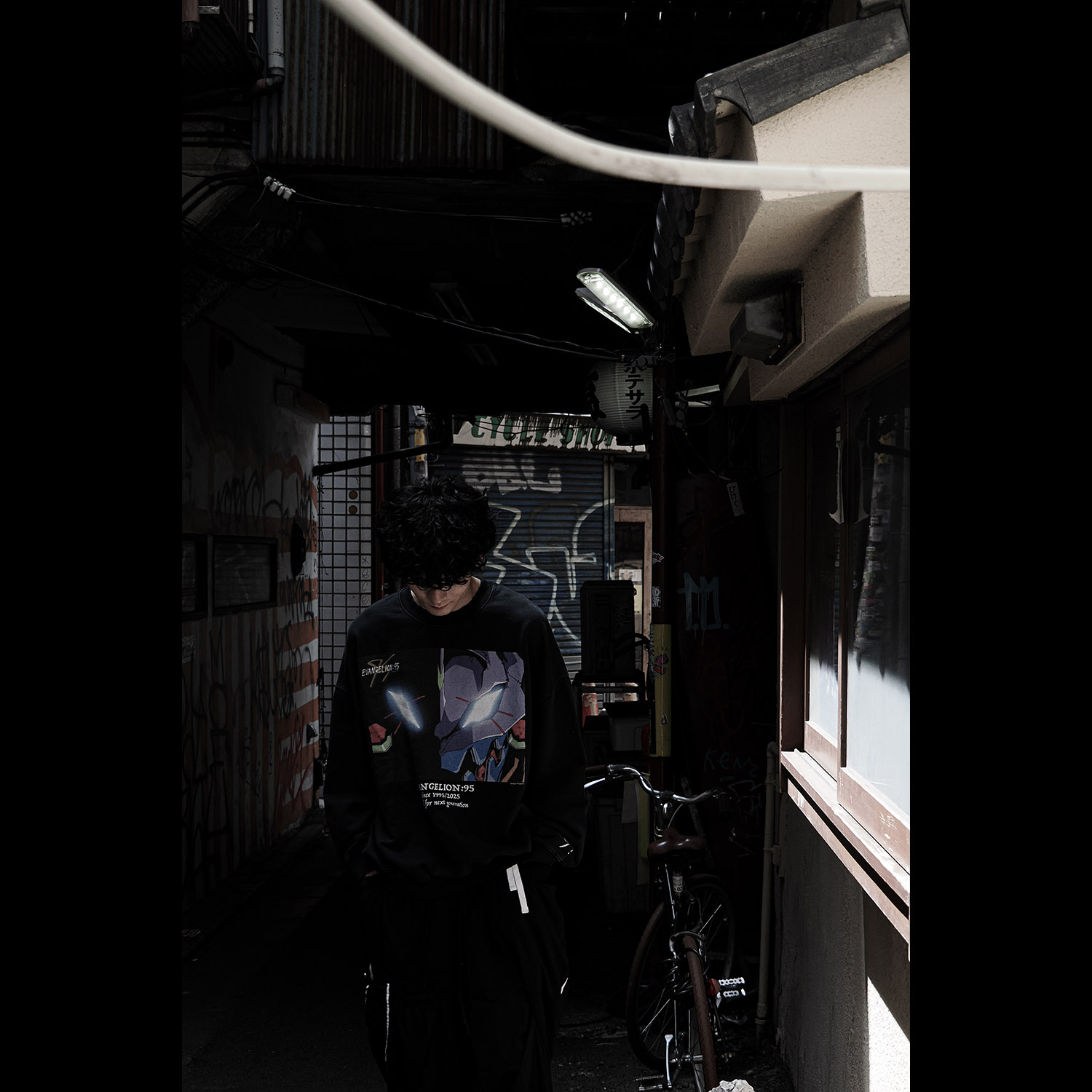 0054 Sweat（BLACK）