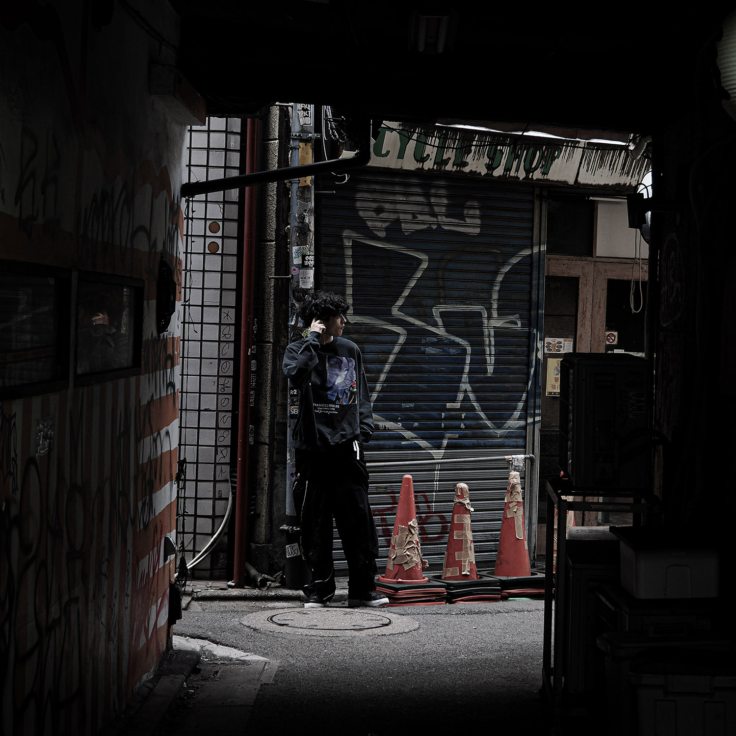 0054 Sweat（BLACK）