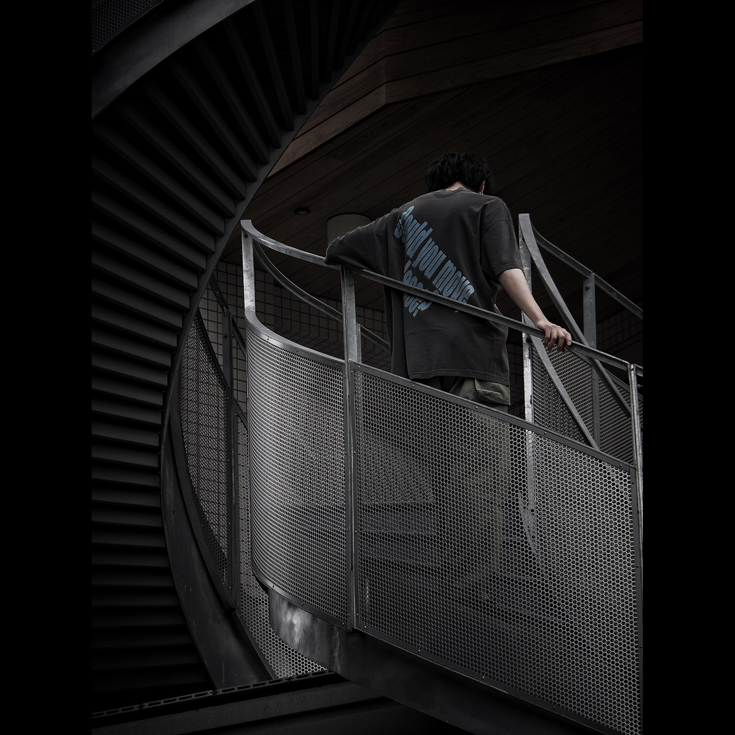 0073 T-Shirt（BLACK）