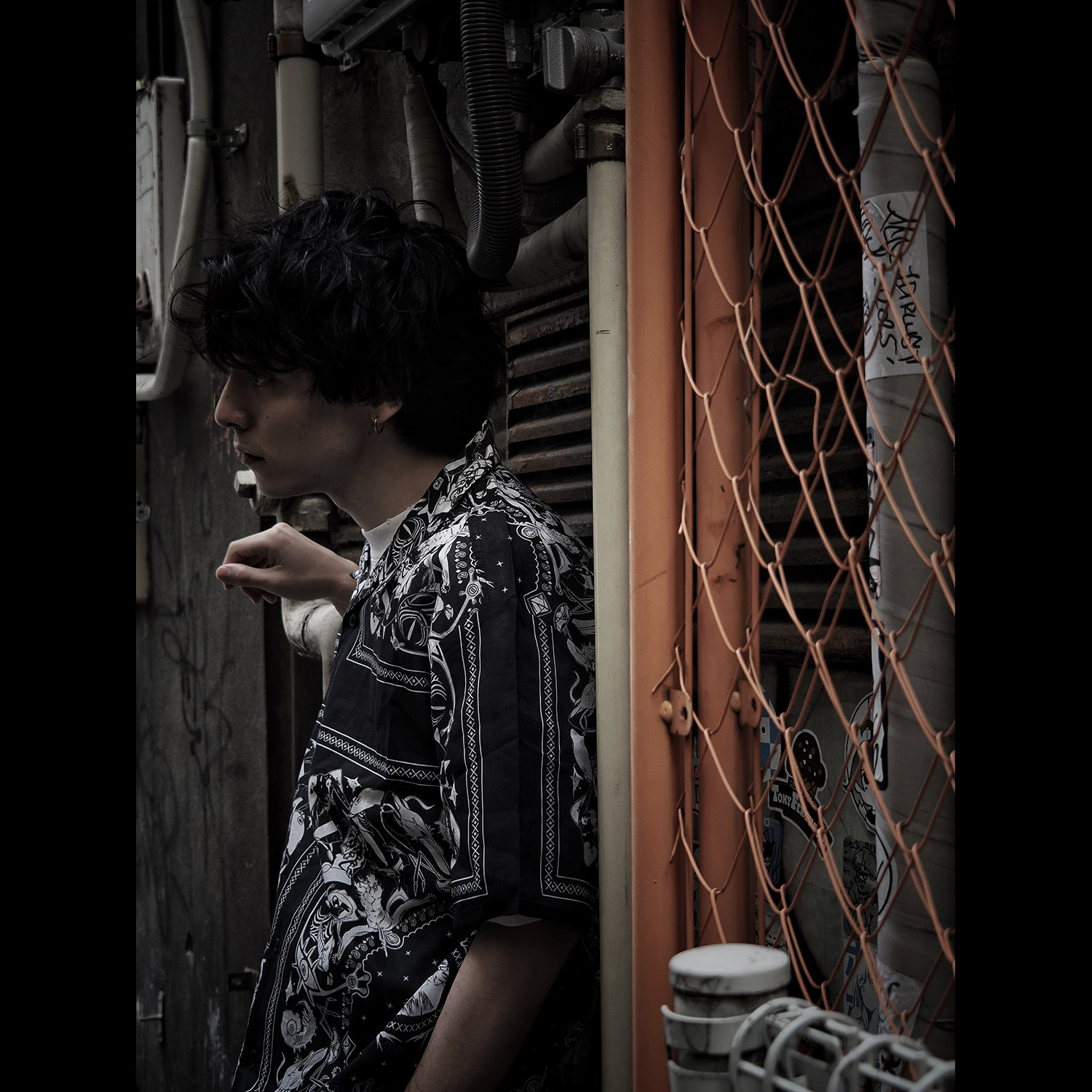 0082 S/S Shirt（BLACK）
