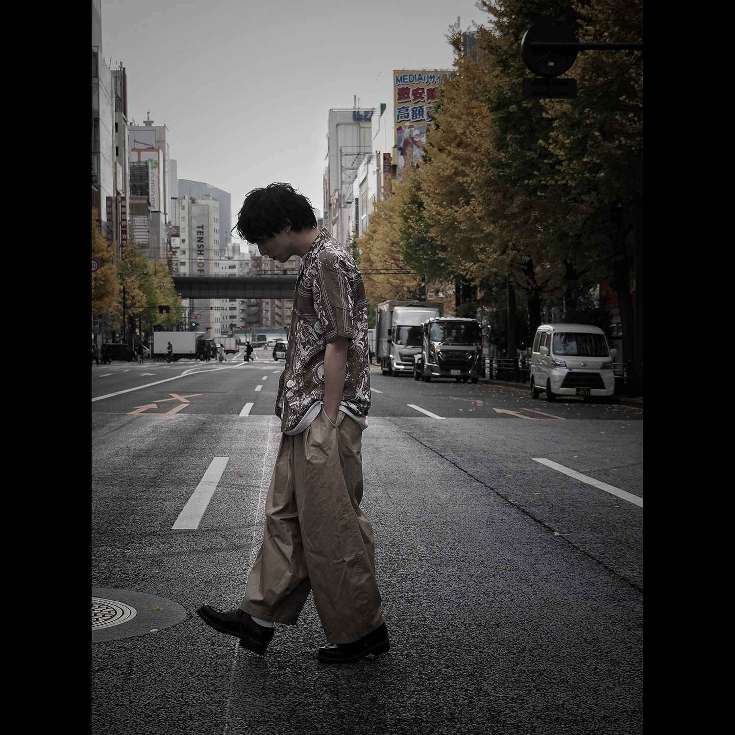 0082 S/S Shirt（BEIGE）