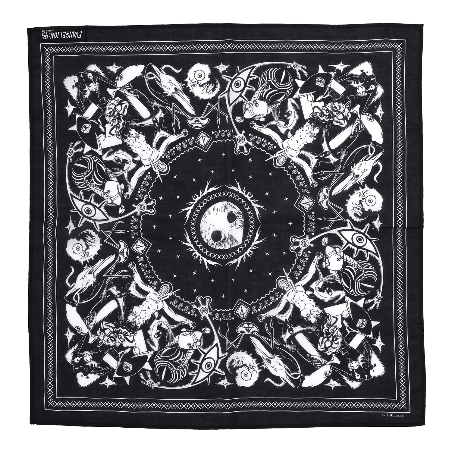 0085 Bandanna（BLACK）