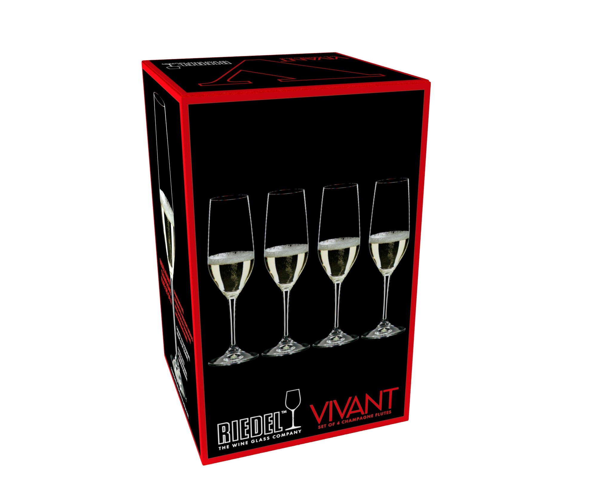 9/13迄★RIEDEL ワイングラス　4個セット 送料無料】ワイングラス リーデル・ヴィヴァント 4脚セット（白