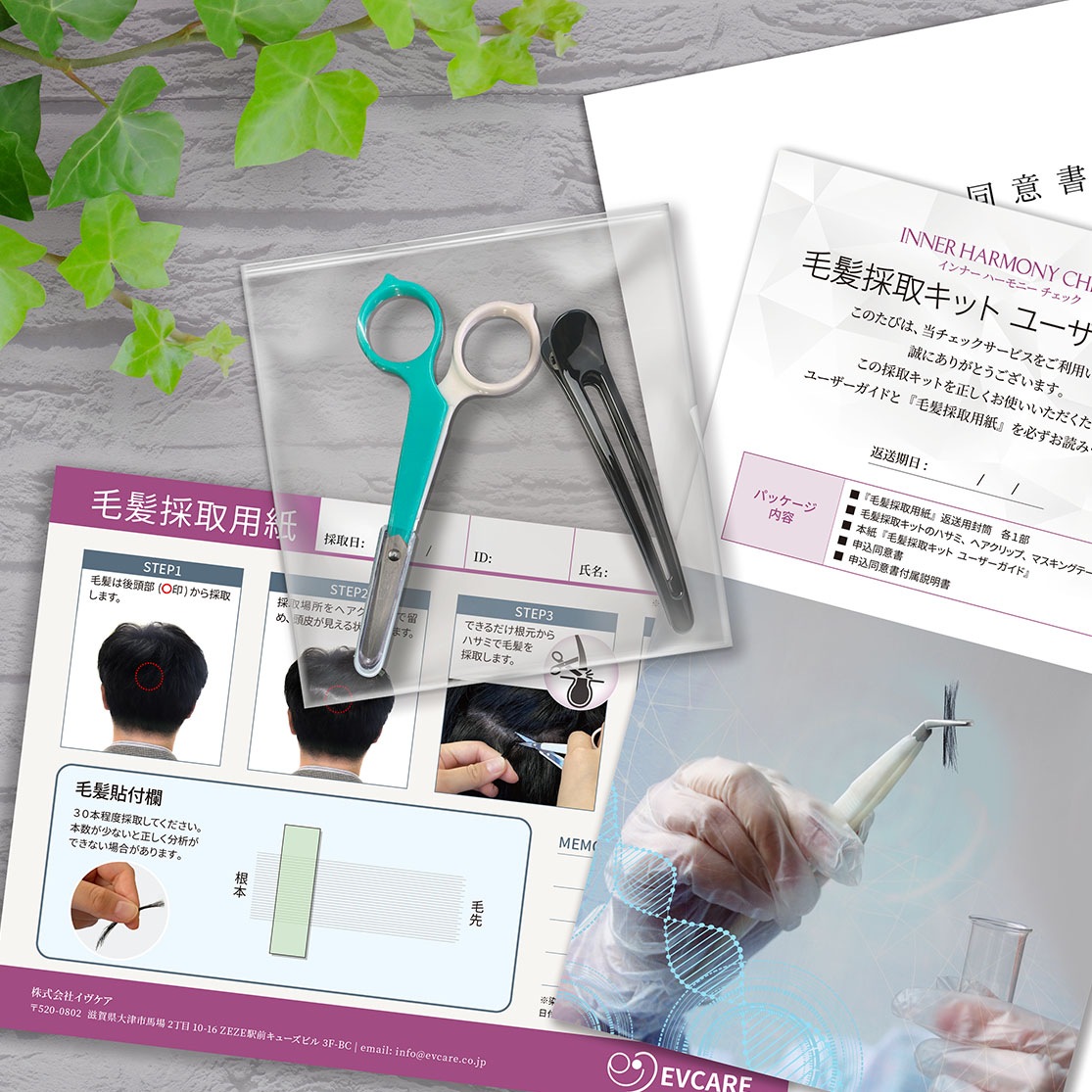 <p>親子セット<p>毛髪ストレスチェック【3カ月】