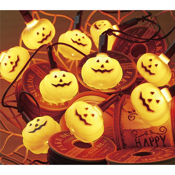 LEDパンプキンガーランド | 5.イベント装飾用品,秋の装飾品,ハロウィン