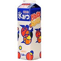 かき氷材料 氷みつ（レギュラー・1.8L）単品1本 | 2.模擬店グッズ