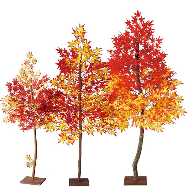 ナチュラル紅葉立ち木 | 5.イベント装飾用品,秋の装飾品,紅葉,紅葉立木