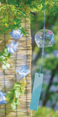 タペストリー・夏「納涼風鈴（防炎）」 | 5.イベント装飾用品,夏