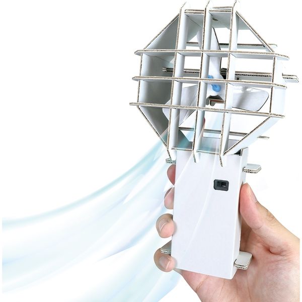 ハンディ扇風機工作キット 7 手作りイベント用品 手作りキット 夏のおすすめキット イベントグッズ スマイル館 スマホ対応