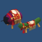 龍虎堂（リュウコドウ）精霊馬【金色雅】 | 5.イベント装飾用品,夏の