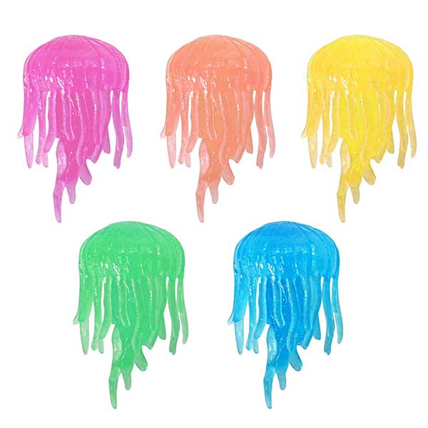 蓄光くらげ 5色アソート（50入） | 1.縁日グッズ,人形すくい,水辺の