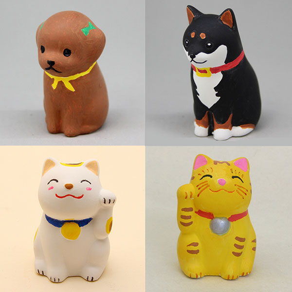 お絵描きシリーズ【犬・猫】単品10ヶセット | 6.手作りワークショップ