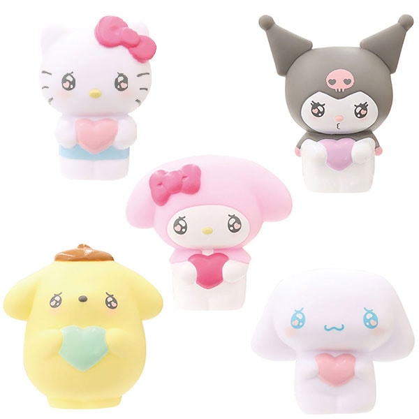 サンリオ　首振り人形　キャラクター フィギュア 4体セット ぶるぶる揺れるバブルヘッドドール「Shaky!」より『サンリオ