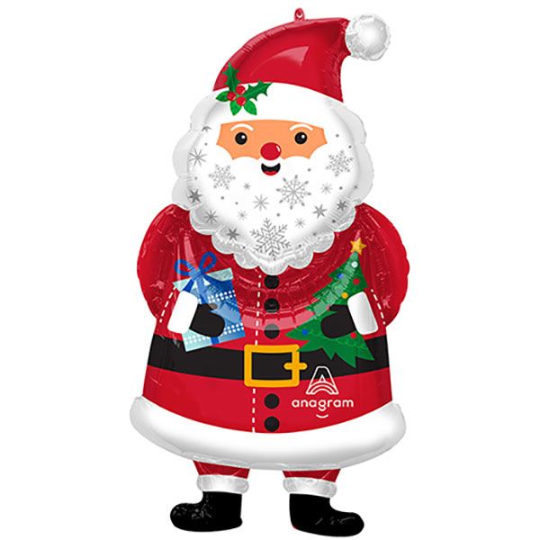 クリスマスバルーン スノーウィーサンタ（1枚） | 3.バルーン・風船